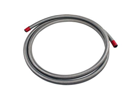 Aeromotive Fuel System - Aeromotive Fuel System 15705 - Hose, Fuel, Stainless Steel Braided, AN -08 x 8'