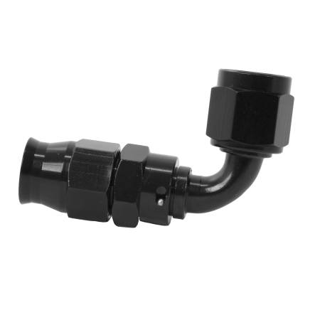 Aeromotive Fuel System - Aeromotive Fuel System 15352 - Hose End, PTFE, AN-06, 90, Black Anodized