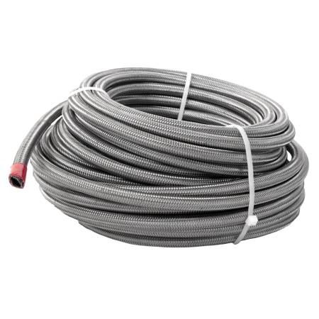 Aeromotive Fuel System - Aeromotive Fuel System 15302 - Hose, Fuel, PTFE, Stainless Steel Braided, AN-06 x 8'