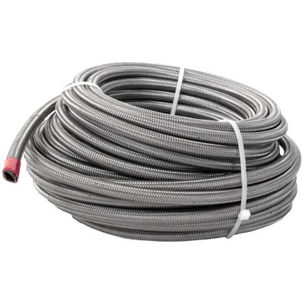 Aeromotive Fuel System - Aeromotive Fuel System 15303 - Hose, Fuel, PTFE, Stainless Steel Braided, AN-06 x 12'