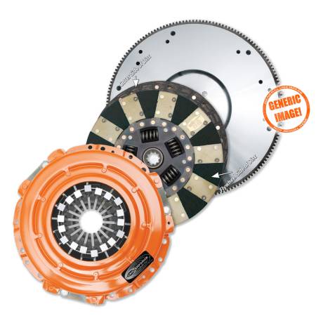 Centerforce Performance Clutch - Centerforce DF011401 - Dual Friction(R), Clutch Pressure Plate and Disc Set