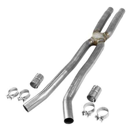 Flowmaster - Flowmaster 817817 - Resonator-Delete Scavenger X-Pipe Kit