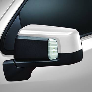 GM Accessories - GM Accessories 84469250 - Outside Rearview Mirror Covers in White [2019-20 Silverado 1500]