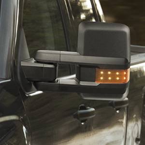 GM Accessories - GM Accessories 23372182 - Extended View Tow Mirrors in Black [2015-2020 Silverado]