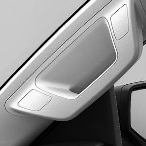 GM Accessories 23285090 - Driver Side Assist Handle Package in Gray  [2014-19 Silverado]