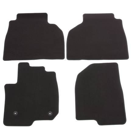 GM Accessories - GM Accessories 84519748 - Double Cab Front and Rear Carpeted Floor Mats in Atmosphere [2021+ Silverado]