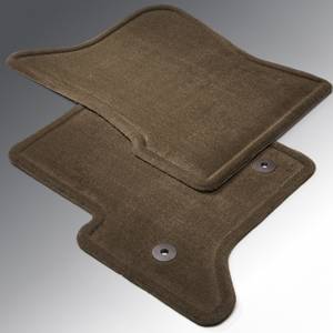 GM Accessories - GM Accessories 84531854 - Front Premium Carpeted Floor Mats in Cocoa [2014-19 Silverado]