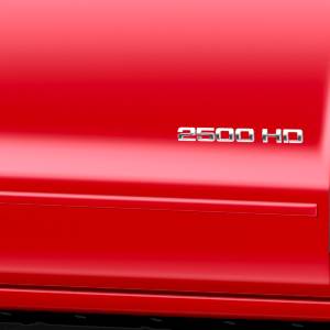 GM Accessories - GM Accessories 23262677 - Regular Cab Door Moldings in Cardinal Red [2017-19 Silverado]