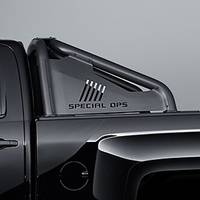 GM Accessories - GM Accessories 84359141 - Sport Bar Package in Black with Special Ops Logo [2016-19 Silverado]