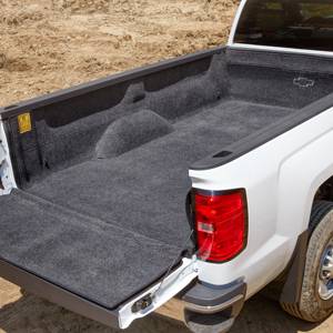 GM Accessories - GM Accessories 84096100 - Standard Box Carpeted Bed Liner with Bowtie Logo [2014-19 Silverado]