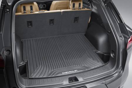 GM Accessories - GM Accessories 84148095 - Cargo Area Premium All-Weather Floor Mat in Black for Vehicles without Cargo Management System Rails [2021+ Blazer]