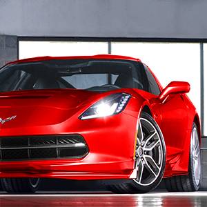 GM Accessories - GM Accessories 84139791 - Ground Effects Kit in Torch Red [C7 Corvette]