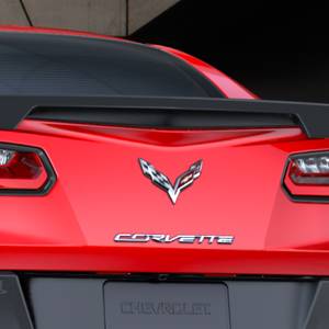 GM Accessories - GM Accessories 22989472 - Blade Spoiler Kit in Carbon Flash [C7 Corvette]