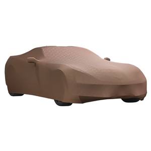 GM Accessories - GM Accessories 23142882 - Premium Indoor Car Cover in Kalahari with Crossed Flags Logo [C7 Corvette]