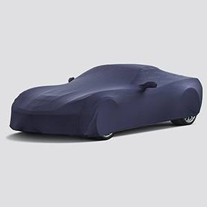 GM Accessories - GM Accessories 23249342 - Premium Indoor Car Cover in Blue with Grand Sport Logo [C7 Corvette]
