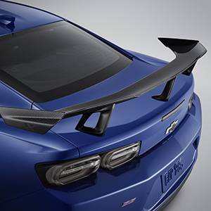 GM Accessories - GM Accessories 84712513 - Chevrolet Camaro ZL1 1LE Spec High Wing Spoiler in Visible Carbon Fiber (2019-2022)