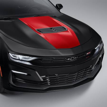 GM Accessories - GM Accessories 84356670 - Center Stinger Stripe in Red Hot for SS Coupe Models [2019-21 Camaro]