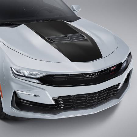 GM Accessories - GM Accessories 84356671 - Center Stringer Stripe in Satin Black for SS Coupe Models [2019-24 Camaro]