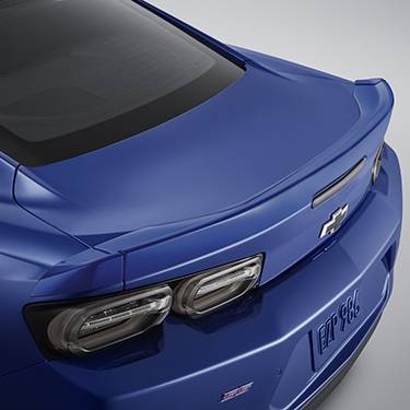 GM Accessories - GM Accessories 84285166 - Blade Spoiler Kit in Riverside Blue Metallic [2019-24 Camaro]