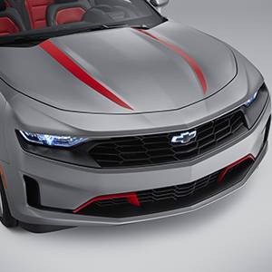 GM Accessories - GM Accessories 84356660 - Spider Stripe in Red Hot for LS/LT Convertible Models [2019-24 Camaro]