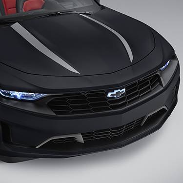 GM Accessories - GM Accessories 84356662 - Spider Stripe in Silver Ice Metallic for LS/LT Convertible Models [2019-24 Camaro]