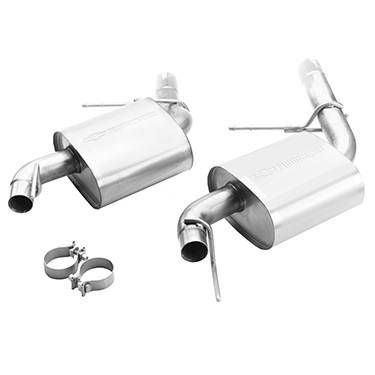 GM Accessories - GM Accessories 84578424 - 6.2L Cat-Back Dual Exit Exhaust Upgrade System (for use with Ground Effects) [2016-2020 Camaro]