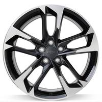 GM Accessories - GM Accessories 84015312 - 20x8.5-Inch Aluminum 5-Split-Spoke Front Wheel in Machined Face Finish [2021+ Camaro]