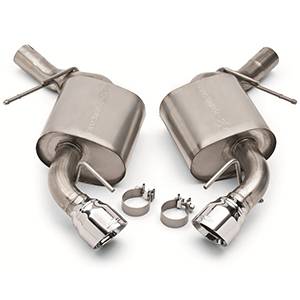 GM Accessories - GM Accessories 84578423 - 6.2L Cat-Back Dual Exit Exhaust Upgrade System with Polished Tips [2016-2020 Camaro]