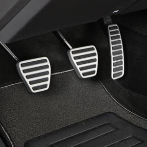 GM Accessories - GM Accessories 85531356 - Manual Transmission Pedal Cover Package in Stainless Steel and Black [2019-24 Camaro]