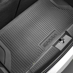 GM Accessories - GM Accessories 95182455 - Cargo Area Premium All-Weather Mat in Black with Spark Logo [2022+ Spark]