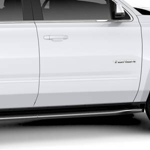 GM Accessories - GM Accessories 22998775 - Front and Rear Door Moldings in Summit White [2015-2020 Tahoe]