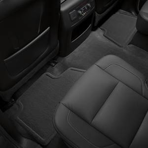 GM Accessories - GM Accessories 84553734 - Front and Rear Carpeted Floor Mats in Jet Black [2015-2020 Suburban]