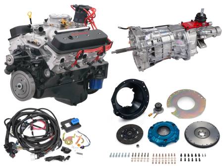 Chevrolet Performance - Chevrolet Performance Connect & Cruise Kit - SP383 EFI Deluxe Crate Engine w/ T56 Manual Transmission