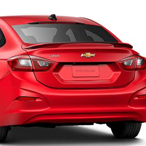 GM Accessories - GM Accessories 84184282 - Flush Mount Spoiler Kit in Limited Addiction Red [Cruze]