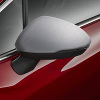 GM Accessories - GM Accessories 84257079 - Outside Rearview Mirror Covers in Brushed Aluminum Look [Cruze]