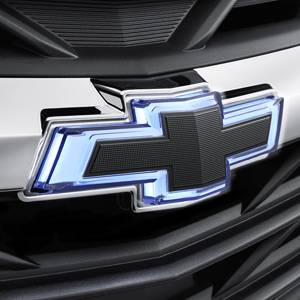 GM Accessories - GM Accessories 84311419 - Front Illuminated and Rear Non-Illuminated Bowtie Emblems in Black For Sedan Models [Cruze]