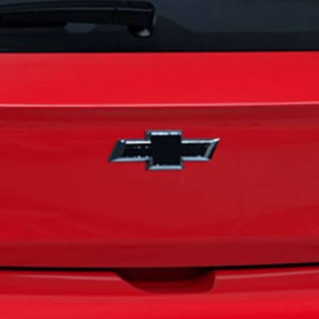GM Accessories - GM Accessories 42670410 - Bowtie Emblem in Black for Hatchback Models [Cruze]