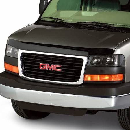 GM Accessories - GM Accessories 12498604 - Hood Deflector in Smoke [2013-2020 Express & Savana]