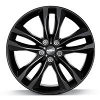 GM Accessories - GM Accessories 84022684 - 19x8.5-Inch Aluminum 5-Split-Spoke Wheel in Gloss Black [2016+ Malibu]