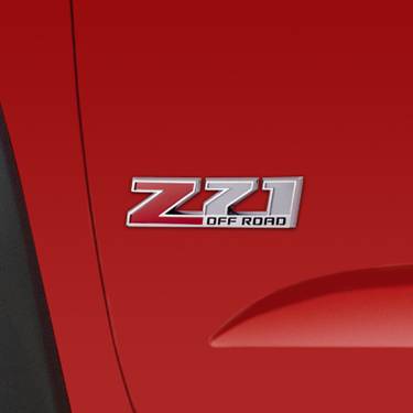 GM Accessories - GM Accessories 84126998 - Front Door Z71 Off Road Emblems [2015-2020 Colorado]