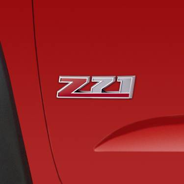 GM Accessories - GM Accessories 84126999 - Chevrolet Colorado Red Z71 Emblem Set (2018-2019)