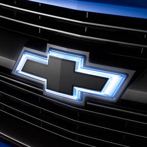 GM Accessories - GM Accessories 84793815 - Front Illuminated and Rear Non-Illuminated Bowtie Emblems in Black (ZR2) [2017-2020 Colorado]