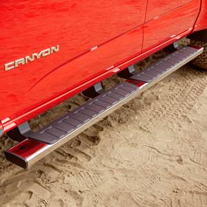 GM Accessories - GM Accessories 84157153 - Crew Cab 5-Inch Rectangular Assist Step in Chrome [2015-2020 Colorado/Canyon]
