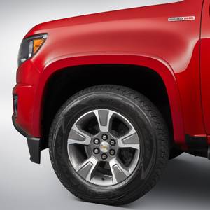 GM Accessories - GM Accessories 84219303 - Front and Rear Fender Flare Set in Red Hot [2017-2020 Colorado]