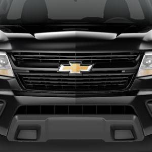 GM Accessories - GM Accessories 84270791 - Grille in Black with Bowtie Logo [2015-2020 Colorado]