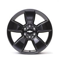 GM Accessories - GM Accessories 84504790 - 18x8.5-Inch Aluminum 5-Spoke Wheel in Black [2015+ Colorado]