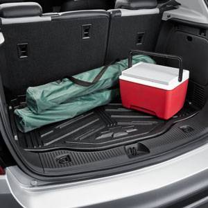 GM Accessories - GM Accessories 95352480 - Cargo Tray in Jet Black with Bowtie Logo [2022+ Trax]