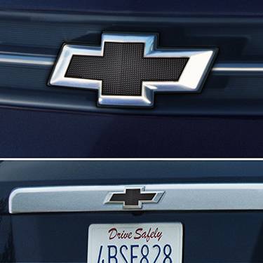 GM Accessories - GM Accessories 42616392 - Front and Rear Bowtie Emblem Package in Black [2022+ Trax]