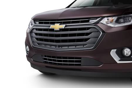 GM Accessories - GM Accessories 84924285 - Grille in Black with Bowtie Logo [2018-2020 Traverse]