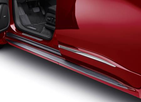 GM Accessories - GM Accessories 84526411 - Molded Assist Steps in Cajun Red Tintcoat [2018-2020 Traverse]